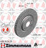 400 3624 20 by ZIMMERMANN - Disc Brake Rotor for MERCEDES BENZ
