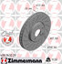 400 3632 20 by ZIMMERMANN - Disc Brake Rotor for MERCEDES BENZ