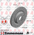 400 3635 20 by ZIMMERMANN - Disc Brake Rotor for MERCEDES BENZ