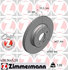 400 3645 20 by ZIMMERMANN - Disc Brake Rotor for MERCEDES BENZ