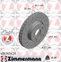 400 3654 20 by ZIMMERMANN - Disc Brake Rotor for MERCEDES BENZ