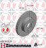 400 3653 20 by ZIMMERMANN - Disc Brake Rotor for MERCEDES BENZ