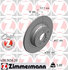 400 3656 20 by ZIMMERMANN - Disc Brake Rotor for MERCEDES BENZ