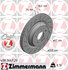 400 3667 20 by ZIMMERMANN - Disc Brake Rotor for MERCEDES BENZ