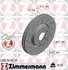 400 3676 20 by ZIMMERMANN - Disc Brake Rotor for MERCEDES BENZ