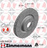 400 3681 20 by ZIMMERMANN - Disc Brake Rotor for MERCEDES BENZ