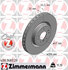 400 3683 20 by ZIMMERMANN - Disc Brake Rotor for MERCEDES BENZ