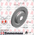 400 3687 20 by ZIMMERMANN - Disc Brake Rotor for MERCEDES BENZ