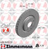 400 3693 20 by ZIMMERMANN - Disc Brake Rotor for MERCEDES BENZ