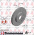 400 3695 20 by ZIMMERMANN - Disc Brake Rotor for MERCEDES BENZ