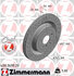 400 3699 20 by ZIMMERMANN - Disc Brake Rotor for MERCEDES BENZ