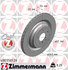 400 5501 20 by ZIMMERMANN - Disc Brake Rotor for MERCEDES BENZ