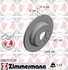 400 5511 20 by ZIMMERMANN - Disc Brake Rotor for MERCEDES BENZ