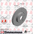 400 6472 20 by ZIMMERMANN - Disc Brake Rotor for MERCEDES BENZ