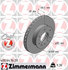 400 6476 20 by ZIMMERMANN - Disc Brake Rotor for MERCEDES BENZ