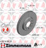 430149820 by ZIMMERMANN - Disc Brake Rotor