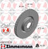 450 5212 20 by ZIMMERMANN - Disc Brake Rotor for LAND ROVER