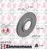 460101720 by ZIMMERMANN - Disc Brake Rotor
