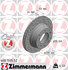 460150552 by ZIMMERMANN - Disc Brake Rotor