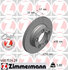 460 1524 20 by ZIMMERMANN - Disc Brake Rotor for PORSCHE