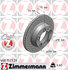 460 1527 20 by ZIMMERMANN - Disc Brake Rotor for PORSCHE