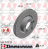 460 1529 20 by ZIMMERMANN - Disc Brake Rotor for PORSCHE