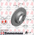 460 1528 20 by ZIMMERMANN - Disc Brake Rotor for PORSCHE