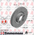 460 1580 20 by ZIMMERMANN - Disc Brake Rotor for PORSCHE