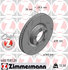 460 1581 20 by ZIMMERMANN - Disc Brake Rotor for PORSCHE