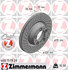 460 1579 20 by ZIMMERMANN - Disc Brake Rotor for PORSCHE