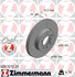 600 3212 20 by ZIMMERMANN - Disc Brake Rotor for VOLKSWAGEN WATER