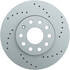 600322152 by ZIMMERMANN - Disc Brake Rotor for VOLKSWAGEN WATER