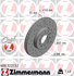 600322152 by ZIMMERMANN - Disc Brake Rotor for VOLKSWAGEN WATER