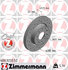 600323352 by ZIMMERMANN - Disc Brake Rotor for VOLKSWAGEN WATER