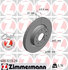 600 3233 20 by ZIMMERMANN - Disc Brake Rotor for VOLKSWAGEN WATER