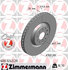 600 3243 20 by ZIMMERMANN - Disc Brake Rotor for VOLKSWAGEN WATER