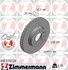 610370120 by ZIMMERMANN - Disc Brake Rotor