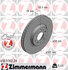 610370220 by ZIMMERMANN - Disc Brake Rotor
