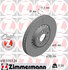 610370720 by ZIMMERMANN - Disc Brake Rotor