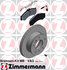 640 4310 00 by ZIMMERMANN - Disc Brake Pad and Rotor Kit for MERCEDES BENZ