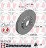 100 1216 20 by ZIMMERMANN - Disc Brake Rotor for VOLKSWAGEN WATER