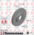 100121652 by ZIMMERMANN - Disc Brake Rotor