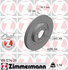 100 1234 20 by ZIMMERMANN - Disc Brake Rotor for VOLKSWAGEN WATER