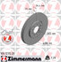 100 1235 20 by ZIMMERMANN - Disc Brake Rotor for VOLKSWAGEN WATER