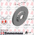 100124220 by ZIMMERMANN - Disc Brake Rotor