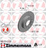 100 1243 20 by ZIMMERMANN - Disc Brake Rotor for VOLKSWAGEN WATER