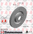 100330152 by ZIMMERMANN - Disc Brake Rotor for VOLKSWAGEN WATER