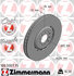 100 3307 75 by ZIMMERMANN - Disc Brake Rotor for VOLKSWAGEN WATER