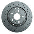 100331152 by ZIMMERMANN - Disc Brake Rotor for VOLKSWAGEN WATER