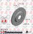 100331652 by ZIMMERMANN - Disc Brake Rotor for VOLKSWAGEN WATER